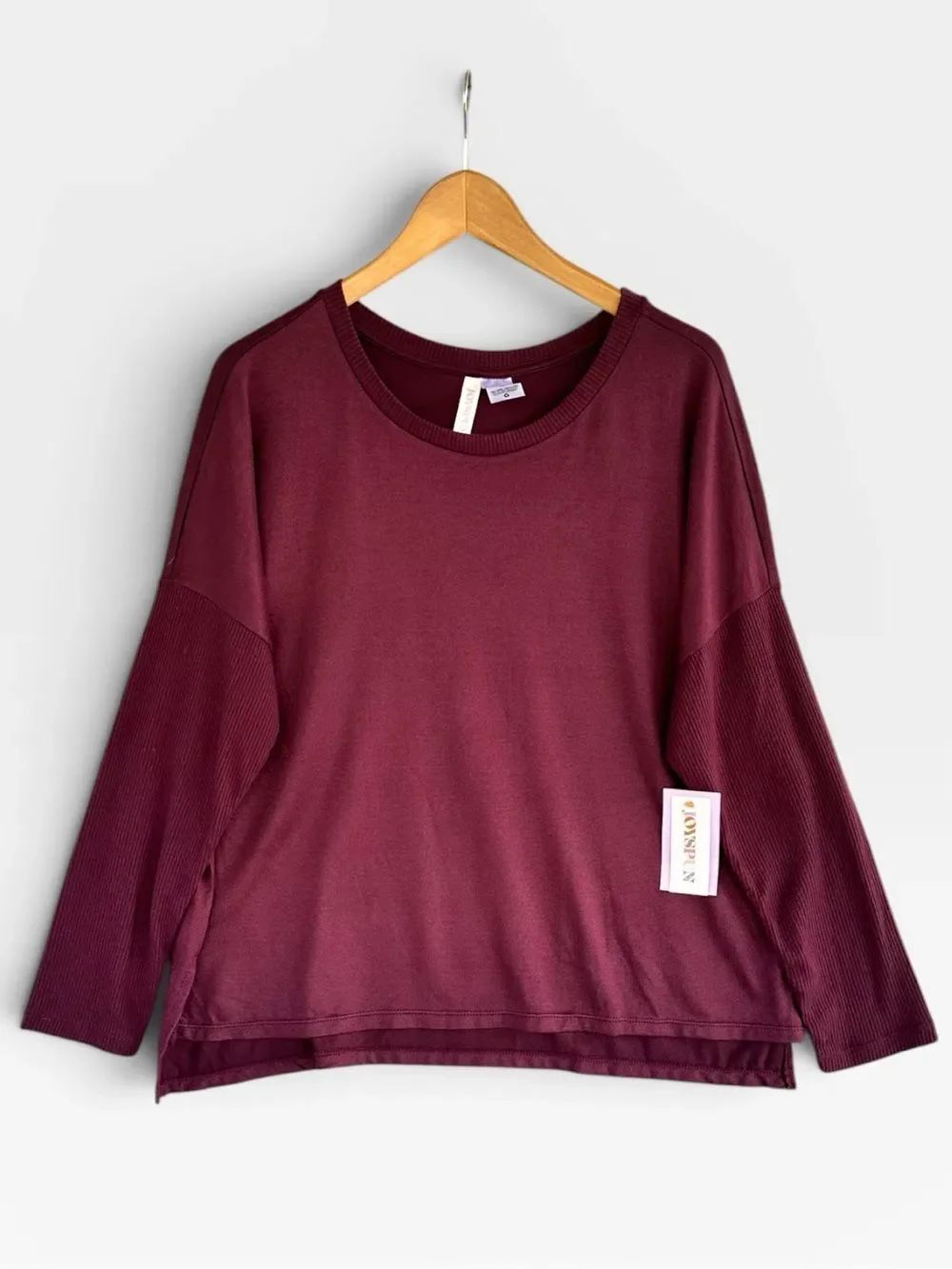 🎉5 for $45🎉 NWT Joyspun pajama top long sleeve size L 12-14